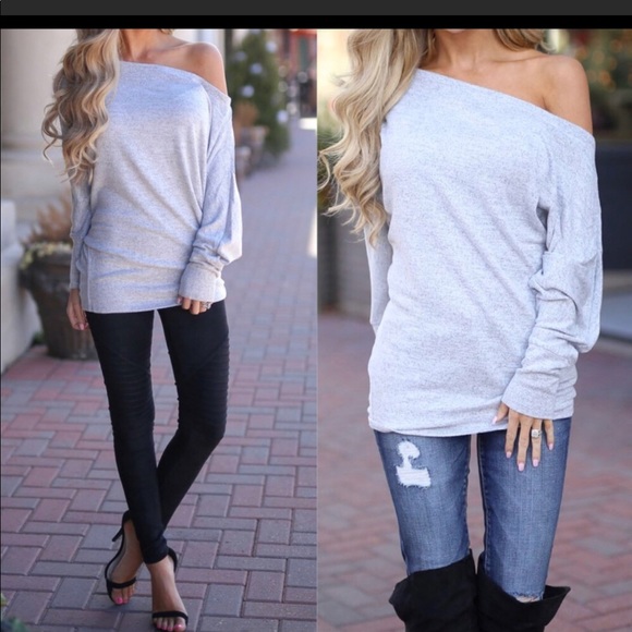 Tops - ✨LAST ONE✨ Off Shoulder Dolman Top